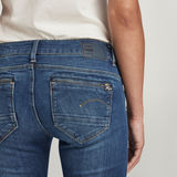 G-STAR Outlet Midge Zip Mid-Waist Skinny Jeans Dark blue