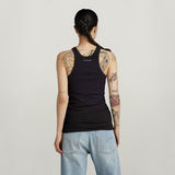 G-STAR Outlet Italian Utility Ultra Slim Tank Top Black