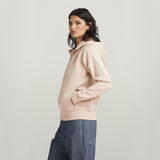 G-STAR Outlet Premium Core 2.1 Hooded Zip Thru Sweater Pink