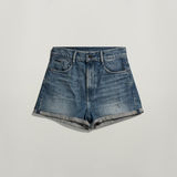 G-STAR Outlet Tedie Ultra High Shorts Light blue