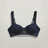 G-STAR Outlet GSRR Bralette Top Dark blue