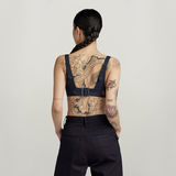 G-STAR Outlet GSRR Bralette Top Dark blue