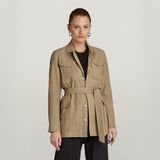 G-STAR Outlet Chaqueta Fluid Field Verde