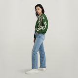 G-STAR Outlet Holiday Knitted Cardigan Loose Green