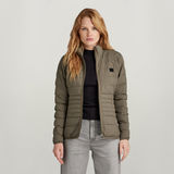 G-STAR Outlet Packable Light Weight Padded Jacket Brown