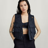 G-STAR Outlet Chaleco GSRR Multi Pocket Azul oscuro
