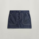 G-STAR Outlet Minifalda Carpenter Azul oscuro