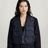 G-STAR Outlet Chaleco GSRR Multi Pocket Azul oscuro