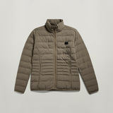 G-STAR Outlet Packable Light Weight Padded Jacket Brown