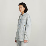 G-STAR Outlet Oversized Denim Jacket Light blue