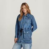 G-STAR Outlet Chaqueta Modular Utility Azul intermedio