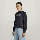 G-STAR Outlet Cornely RAW Dot Raglan Sweater Black