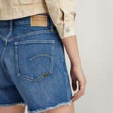 G-STAR Outlet High Denim Shorts Raw Edge Dark blue