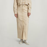G-STAR Outlet Falda Viktoria Long Cargo Beige
