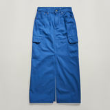 G-STAR Outlet Viktoria Long Cargo Skirt Medium blue