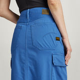 G-STAR Outlet Viktoria Long Cargo Skirt Medium blue