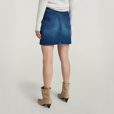 G-STAR Outlet Viktoria Short Skirt Clean Edge Dark blue