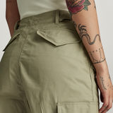 G-STAR Outlet Cargo Cropped Drawcord Pants Green
