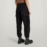 G-STAR Outlet Cargo Cropped Drawcord Pants Black