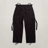 G-STAR Outlet Cargo Cropped Drawcord Pants Black