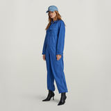 G-STAR Outlet Painter Overall Jumpsuit Medium blue