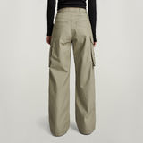 G-STAR Outlet High Waist Cargo Pants Green