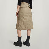 G-STAR Outlet Falda Utility Marrón