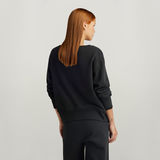 G-STAR Outlet Constructed Loose Sweater Black