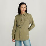 G-STAR Outlet Camisa Tunic Verde