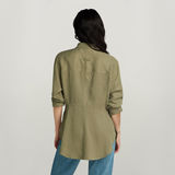 G-STAR Outlet Camisa Tunic Verde