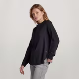 G-STAR Outlet Half Placket Top Black