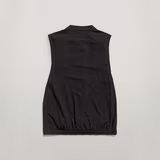 G-STAR Outlet Stand Up Collar Top Black