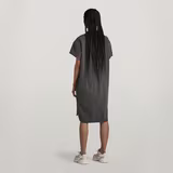 G-STAR Outlet Overdyed Loose T-Shirt Dress Black