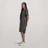 G-STAR Outlet Overdyed Loose T-Shirt Dress Black