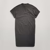 G-STAR Outlet Overdyed Loose T-Shirt Dress Black