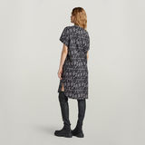 G-STAR Outlet Printed Loose T-Shirt Dress Multi color