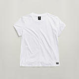 G-STAR Outlet Front Seam Top White