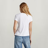 G-STAR Outlet Front Seam Top White