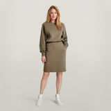 G-STAR Outlet Vestido Sudadera Ventilation Verde