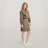 G-STAR Outlet Vestido Sudadera Ventilation Verde
