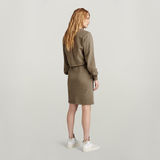G-STAR Outlet Vestido Sudadera Ventilation Verde