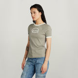 G-STAR Outlet Army Ringer Slim Top Green