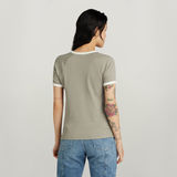 G-STAR Outlet Army Ringer Slim Top Green