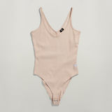G-STAR Outlet Spaghetti Strap Ribbed Body Suit Pink