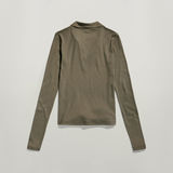 G-STAR Outlet Ribbed Slim Polo Green