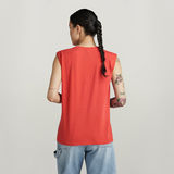 G-STAR Outlet G-Star Merch Top Red
