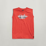 G-STAR Outlet G-Star Merch Top Red