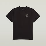 G-STAR Outlet Back Graphic Loose T-Shirt Black