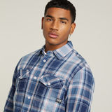 G-STAR Outlet Marine Slim Shirt Medium blue