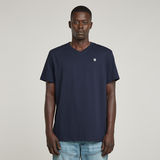 G-STAR Outlet Base-S V-Neck T-Shirt Dark blue